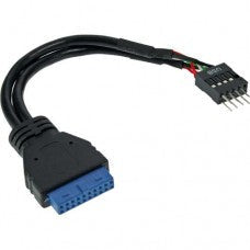 USB 3.0 F-MB to USB 2.0 M-9pin Adaptor Cable