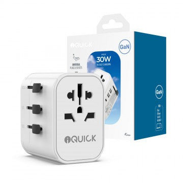 iQuick Trip Pal 3 Port Universal Adapter