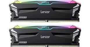 Lexar Ares RGB UDIMM DDR5 32GB 7200MHz RAM Black