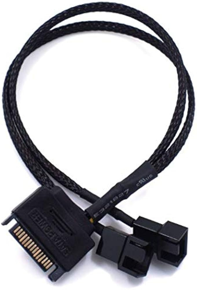 SATA to 2 x Fan Cable