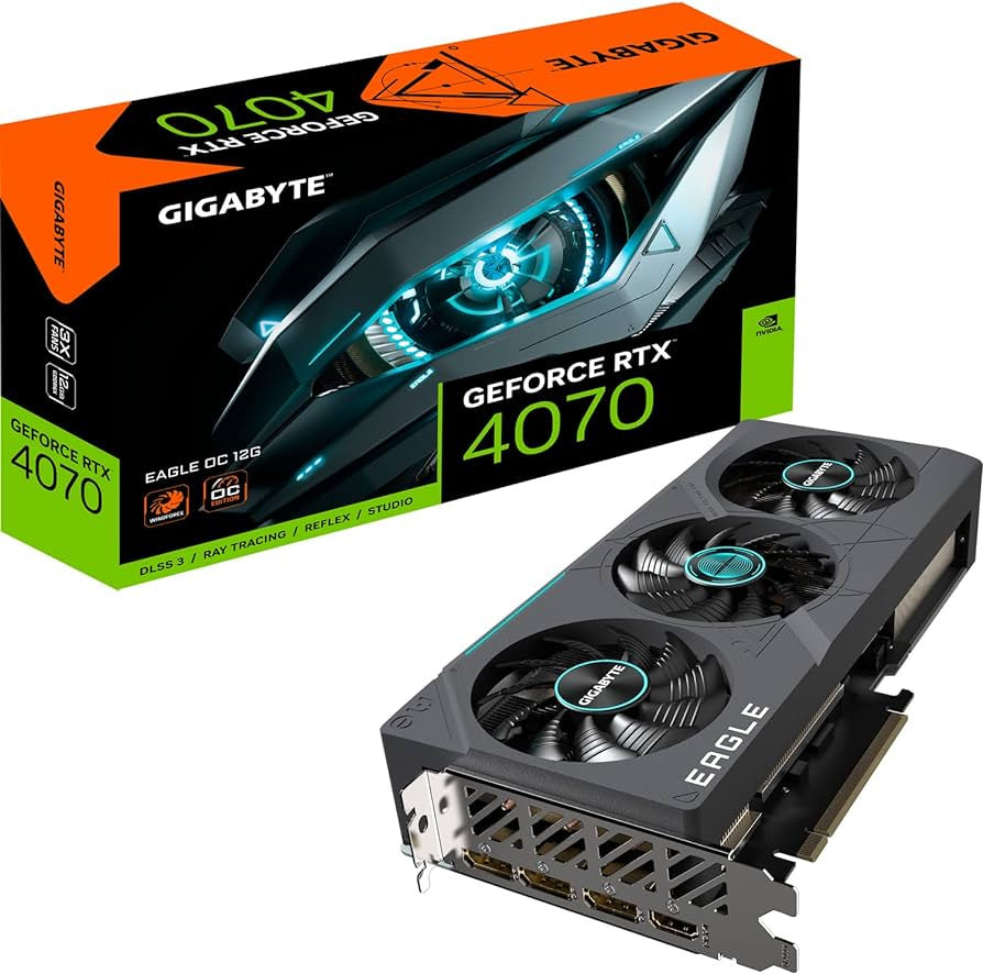 Gigabyte Eagle Nvidia GeForce RTX 4070 12GB GPU