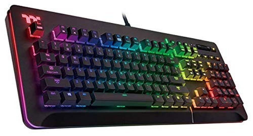 Thermaltake Level 20 RGB Mechanical Gaming Keyboard Cherry MX Speed Silver