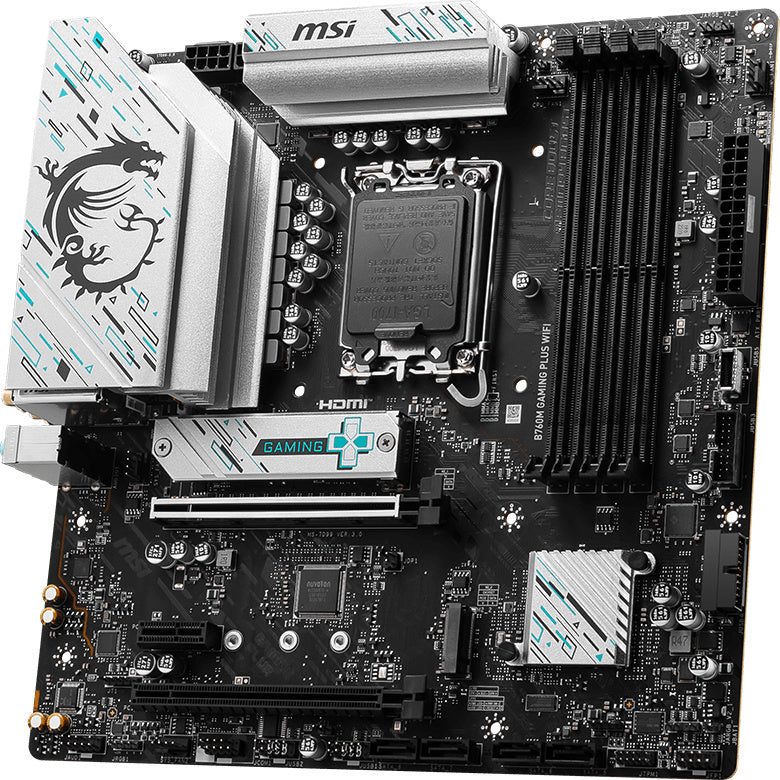 MSI B760M Gaming PLUS WiFi DP mATX DDR5 Motherboard