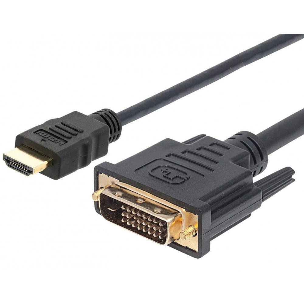 HDMI to DVI Cable 5m - ED's PCs Redcliffe