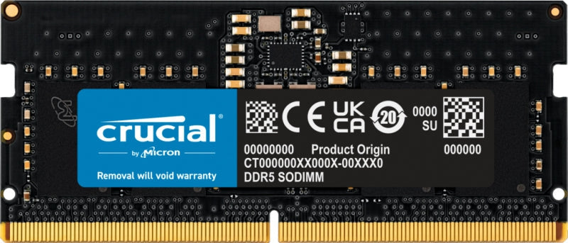 Crucial SODIMM DDR5 8GB(1x8GB) 4800MHz