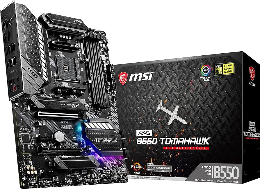 MSI MAG B550 TOMAHAWK ATX AM4 Motherboard