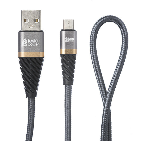 Testapower USB to Micro Charge Cable - 1m 9123456789006