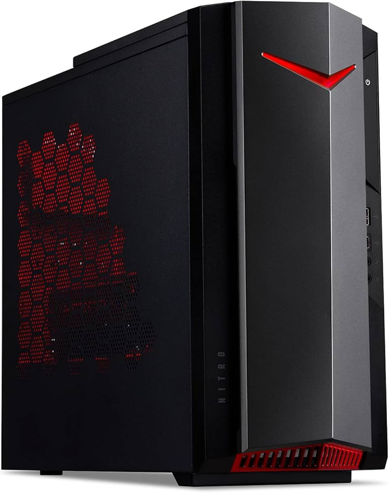 Refurbished Acer Nitro Gaming Tower i5-13400 16GB 512GB RTX 3050 OEM 3 Month Warranty