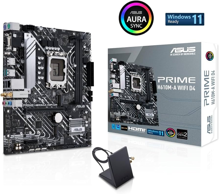 Asus PRIME-H610M-A-WIFI-D4 Motherboard