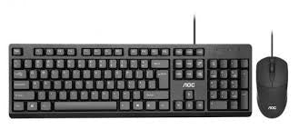 AOC KM160 Wired Keyboard and Mouse Combo