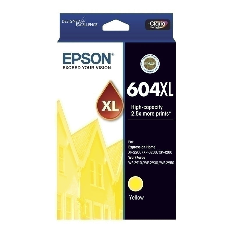 Epson 604XL Yellow Ink