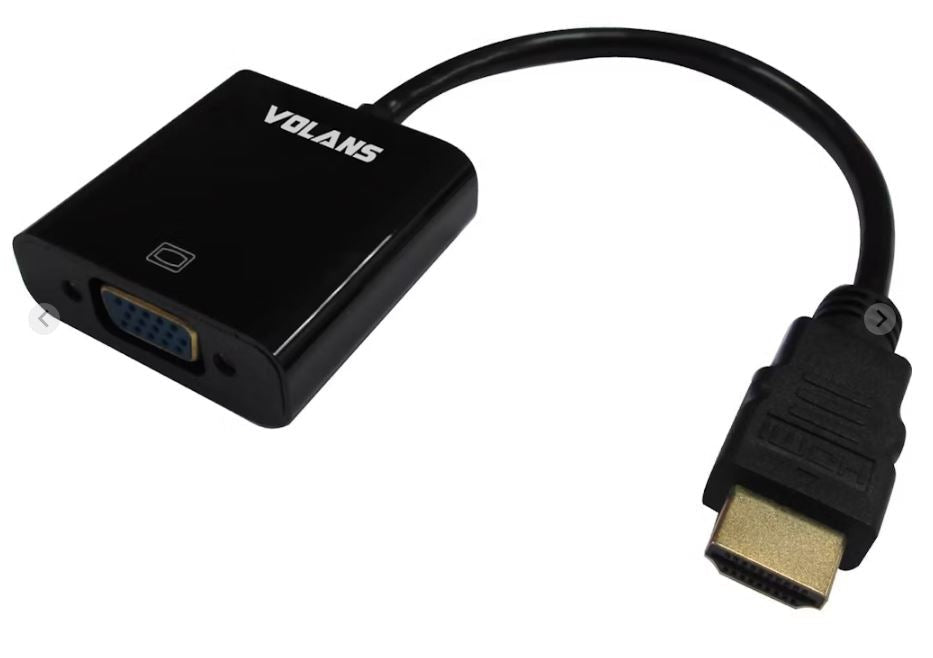 Volans HDMI to VGA Converter Male to Female No Audio