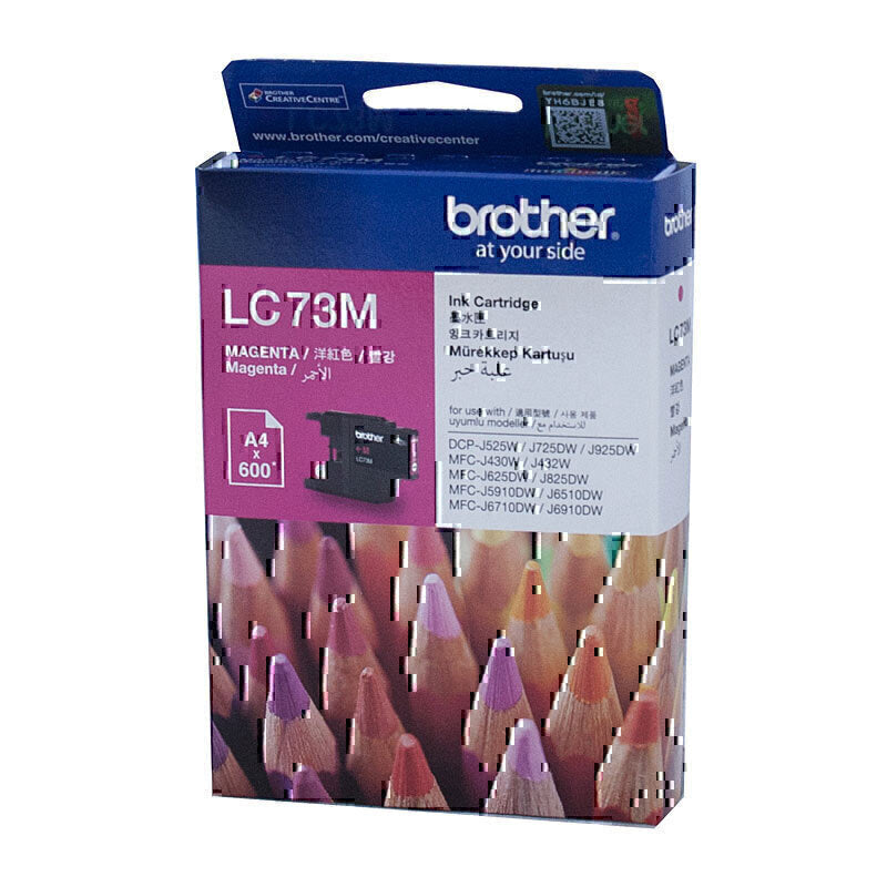 Brother LC73M Magenta Ink