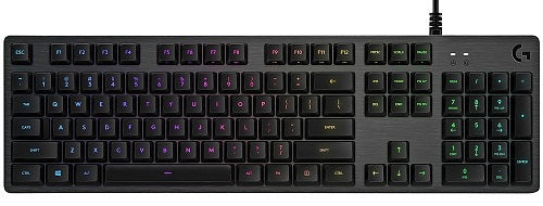 Logitech G512 Carbon RGB Mechanical Gaming Keyboard, GX Blue (CLICKY)