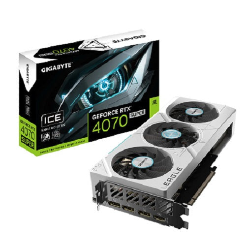 Gigabyte Nvidia GeForce RTX 4070 Super 12GB ICE GV-N407SEAGLEOC ICE-12GD
