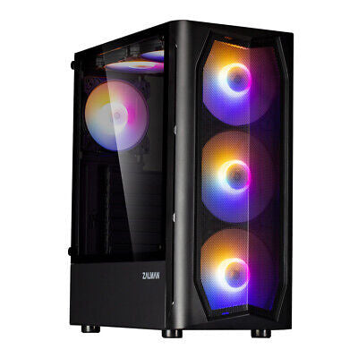Zalman N4 REV.1 Mid-Tower Tempered Glass Case - ED's PCs Redcliffe