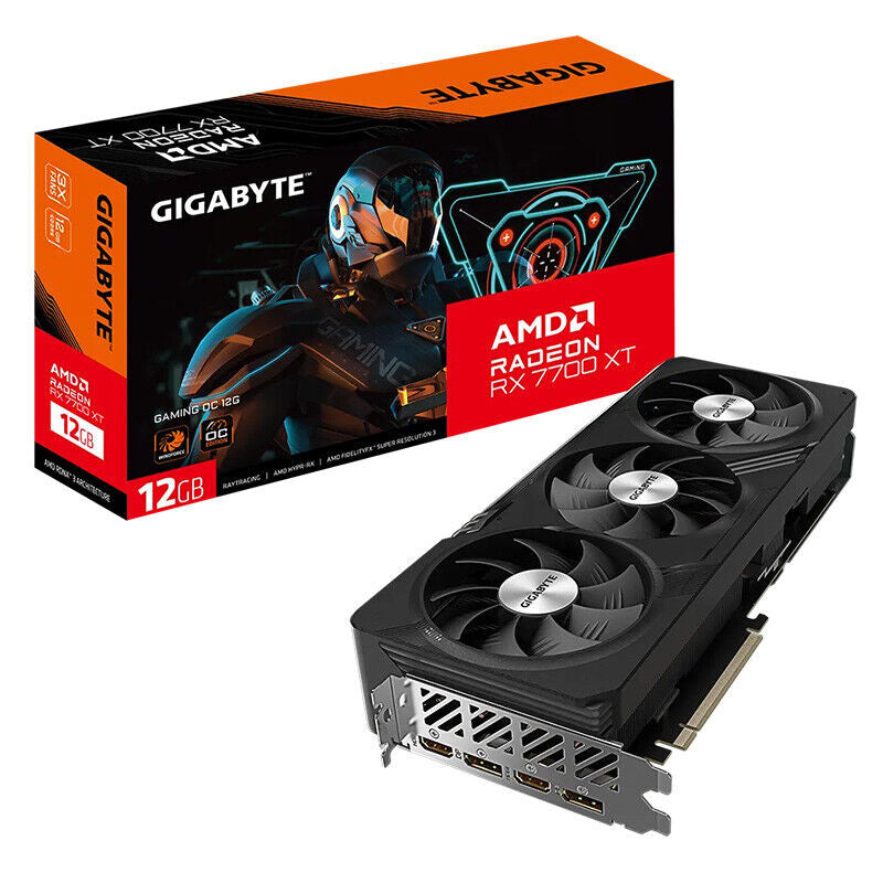 Gigabyte Gaming Radeon RX 7700 XT 12GB GPU