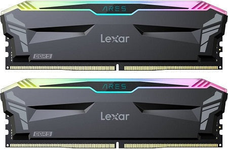 Lexar Ares RGB UDIMM DDR5 32GB 6400MHz RAM Black