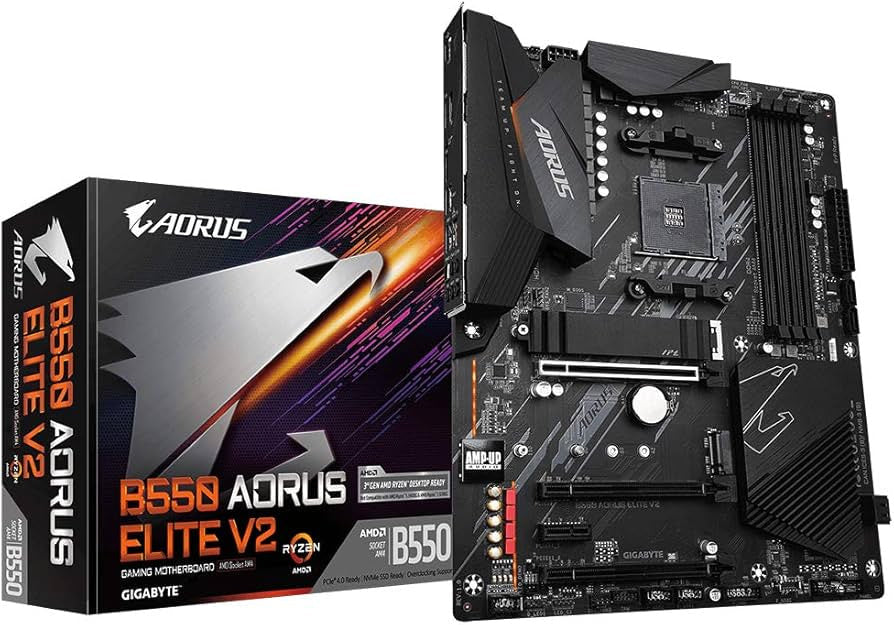 Gigabyte B550 Aorus Elite AX V2 ATX Motherboard