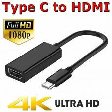 Type C to HDMI 4K M-F Adaptor Cable