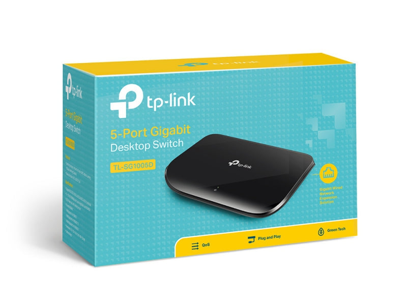 Tp-Link TL-SG1005D 5-port Desktop Gigabit Switch