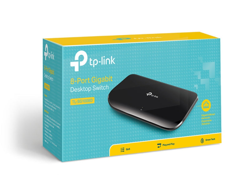 TP-Link TL-SG1008D 8-port Desktop Gigabit Switch