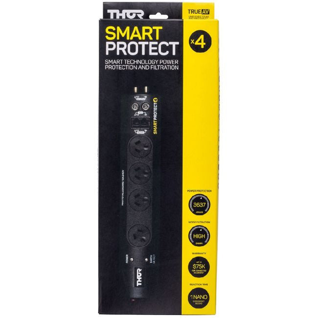Thor E1/45S – 4 Way Smart Filter Surge Protected Power Board