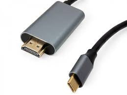 Type C to HDMI 4K 1.8m M-M Cable