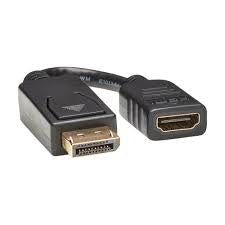 Display Port to HDMI Adaptor Cable M-F