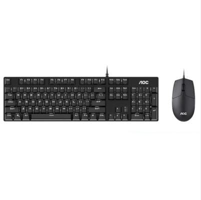 AOC GK410T Office Mechanical Keyboard & Mouse Combo