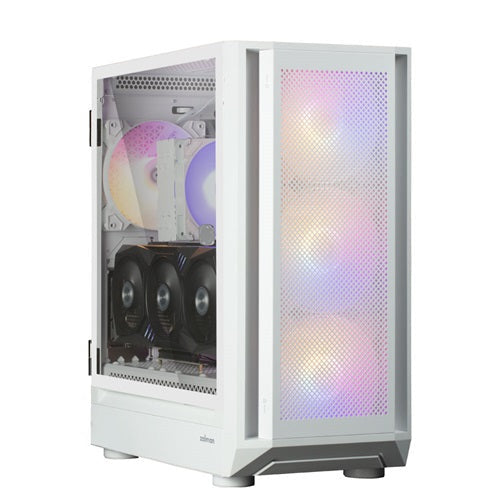 Zalman I6 WHITE Mid-Tower Tempered Glass Case