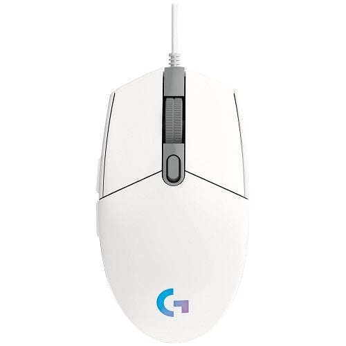 Logitech G203 Lightsync RGB Gaming Mouse Wired White