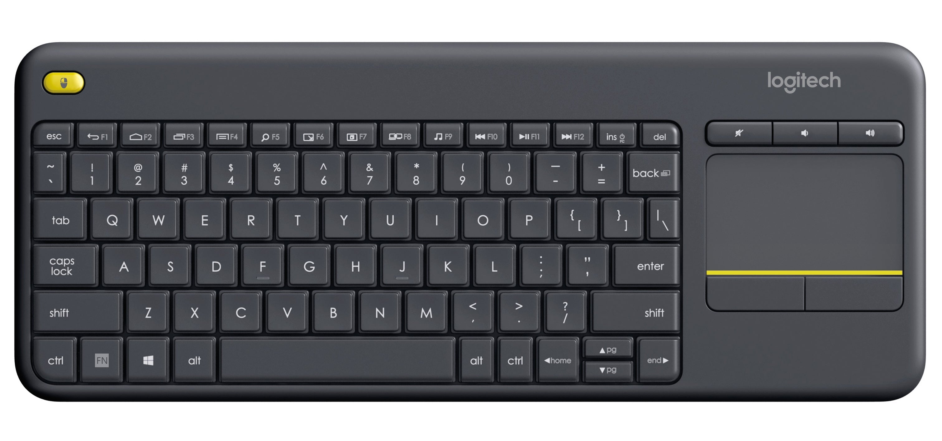 Logitech K400 Plus Wireless Keyboard with Touchpad