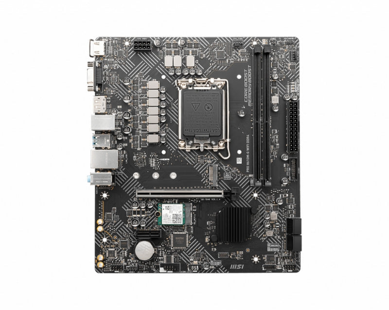 MSI PRO H610M-G WIFI DDR4 mATX LGA 1700 Motherboard