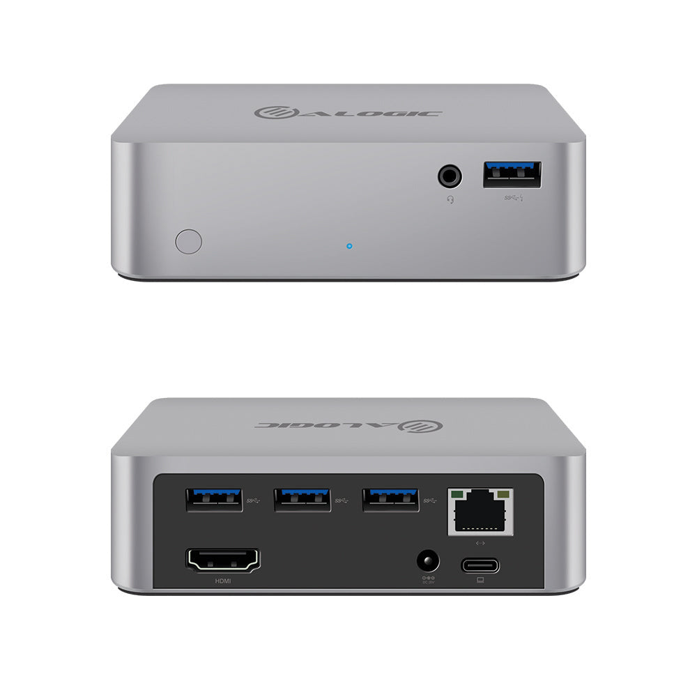 Refurbished ALOGIC USB-C Power Dock Space Grey, 3 Month Warranty