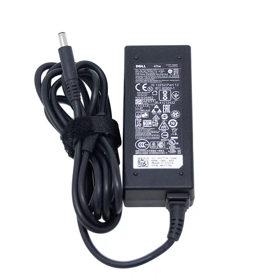 Replacement Dell AC Charger 19.5V 2.31A 45W 4.5x3.0mm HK45NM140