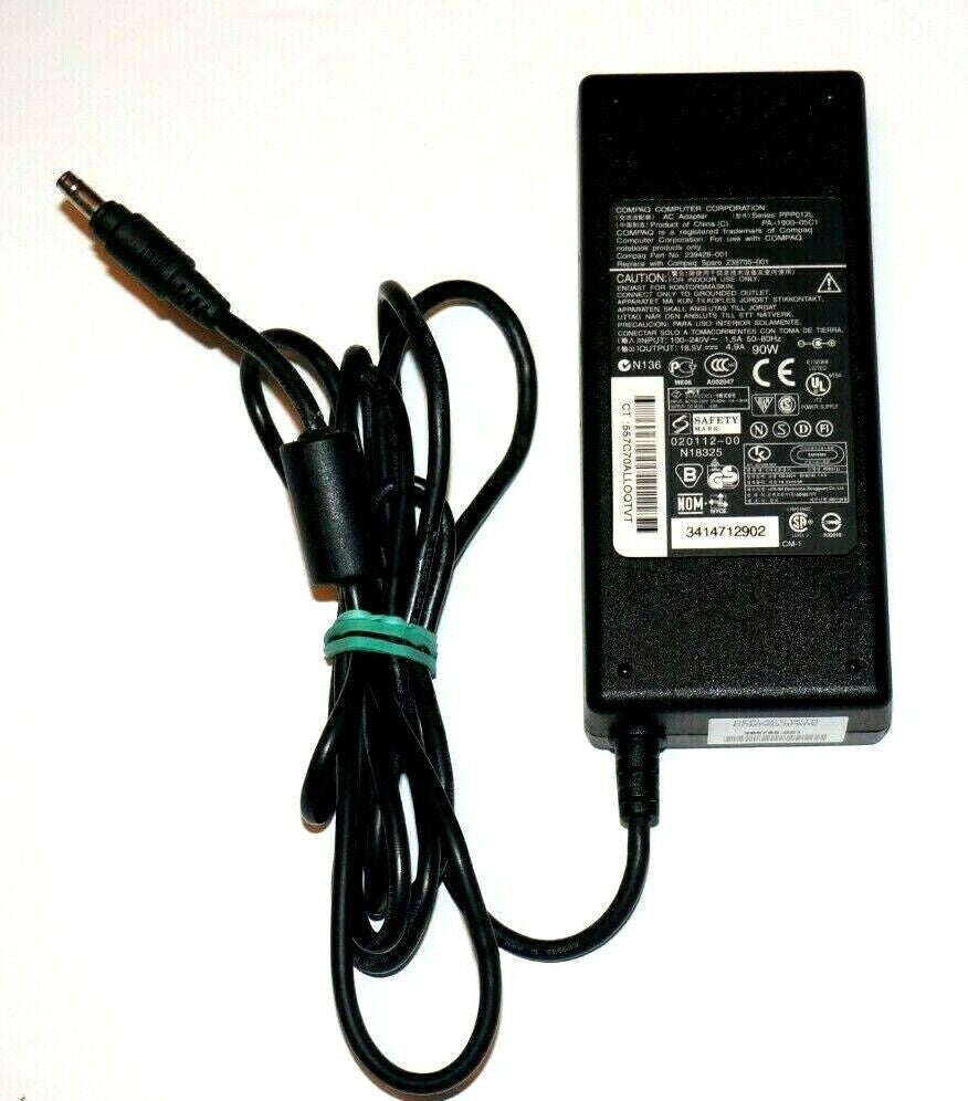 Replacement HP AC Charger 18.5V 4.9A 90W PA-1900-05