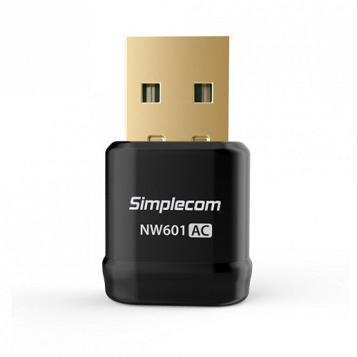 Simplecom NW601 AC600 Mini Wifi USB Adapter