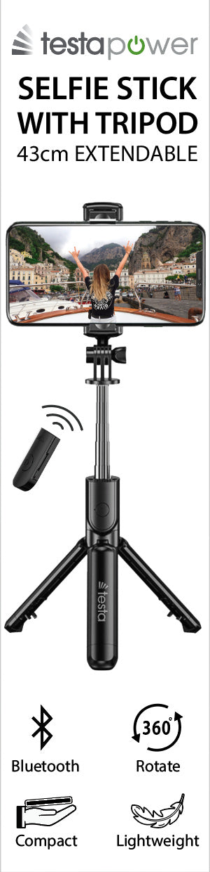 Testapower Selfie Stick With Tripod