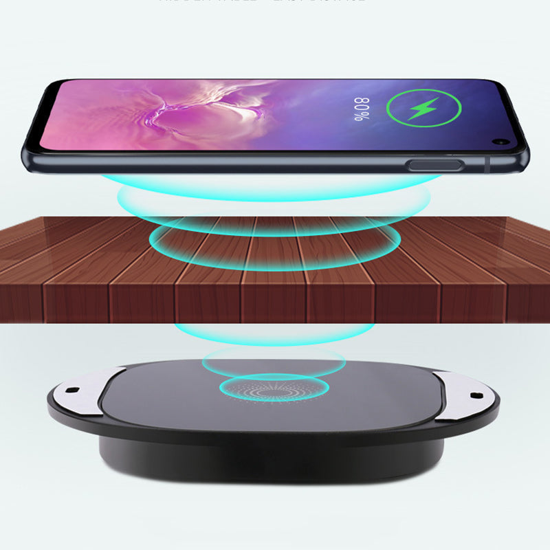 Testapower Wireless Hidden Charger - Stick or Screw Under Table