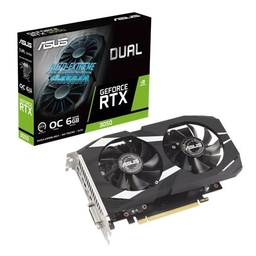 ASUS Dual Nvidia GeForce RTX 3050 6GB GPU