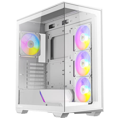 Antec C3-ARGB-W Constellation Series Mid-Tower Tempered Glass Case White