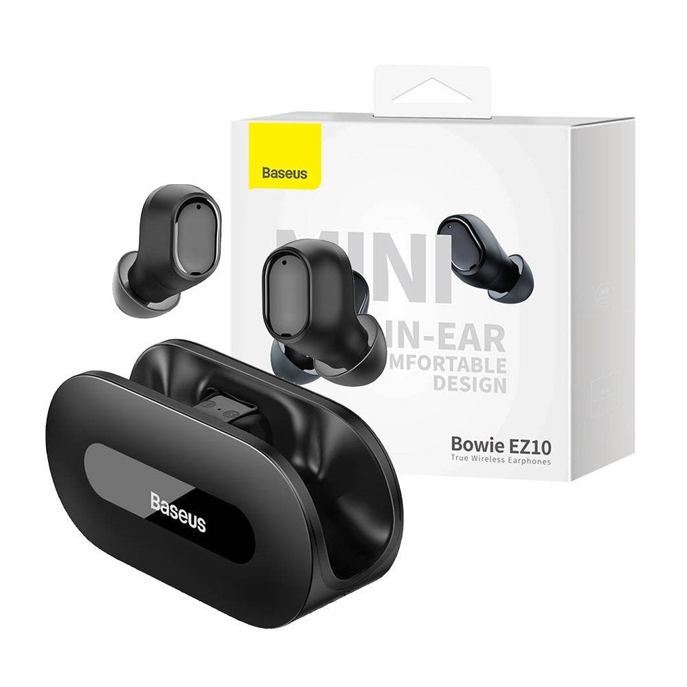 Baseus Bowie EZ10 TWS Wireless Earphones Black