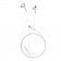 Baseus Encok CZ17 Semi-In-Ear Wired Earphones - White