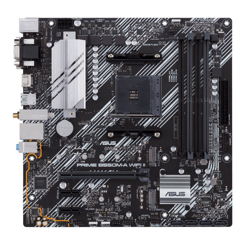 ASUS PRIME B550M-A WIFI II mATX AMD AM4 Motherboard