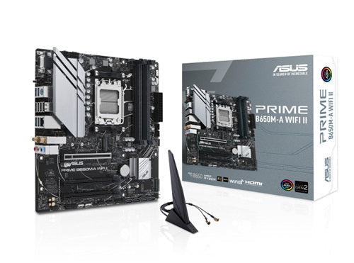 Asus PRIME B650M-A WIFI II Micro ATX AM5 Motherboard