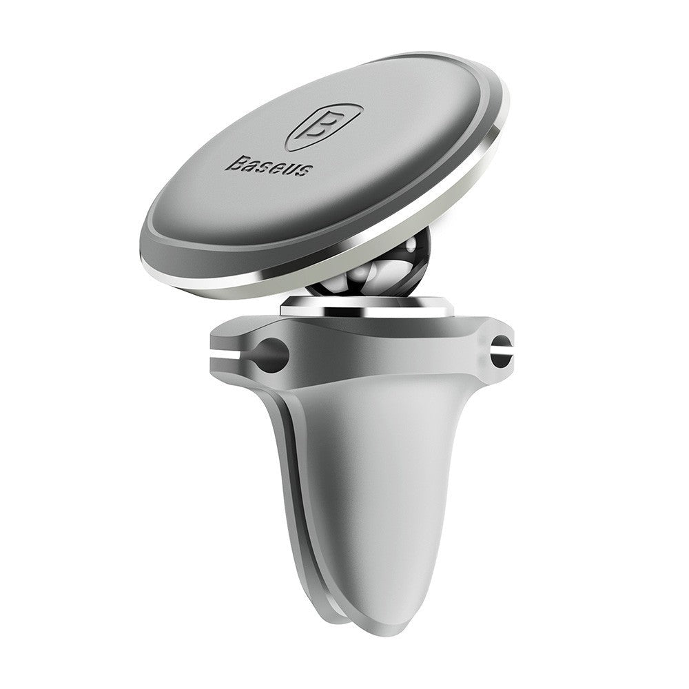 Baseus Magnetic Air Vent Car Mount Holder Silver