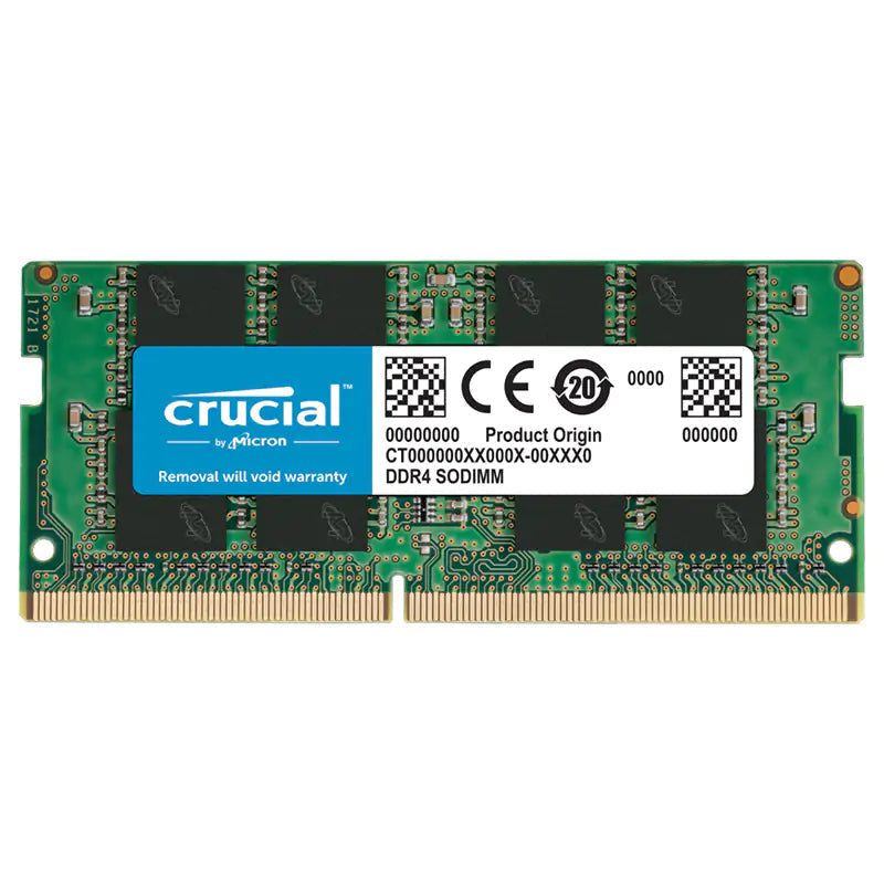 Crucial CT16G4SFRA32A, SODIMM, DDR4 16GB(1x16GB), 3200MHz, CL22, 1.2V, Limited Liftime Warranty