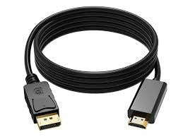 Display Port to HDMI 1.8M Cable