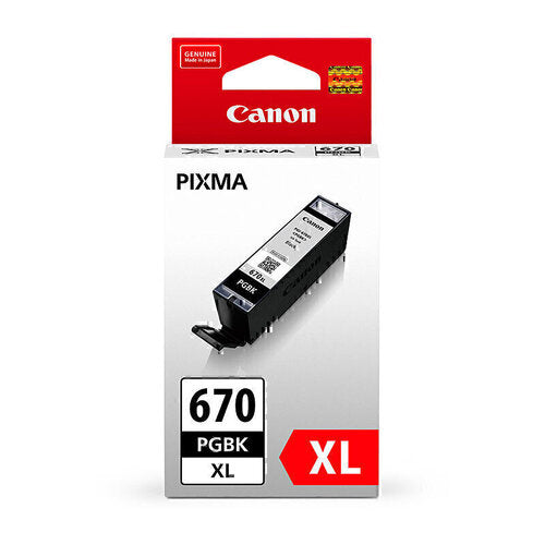 Canon 670XL Black Ink